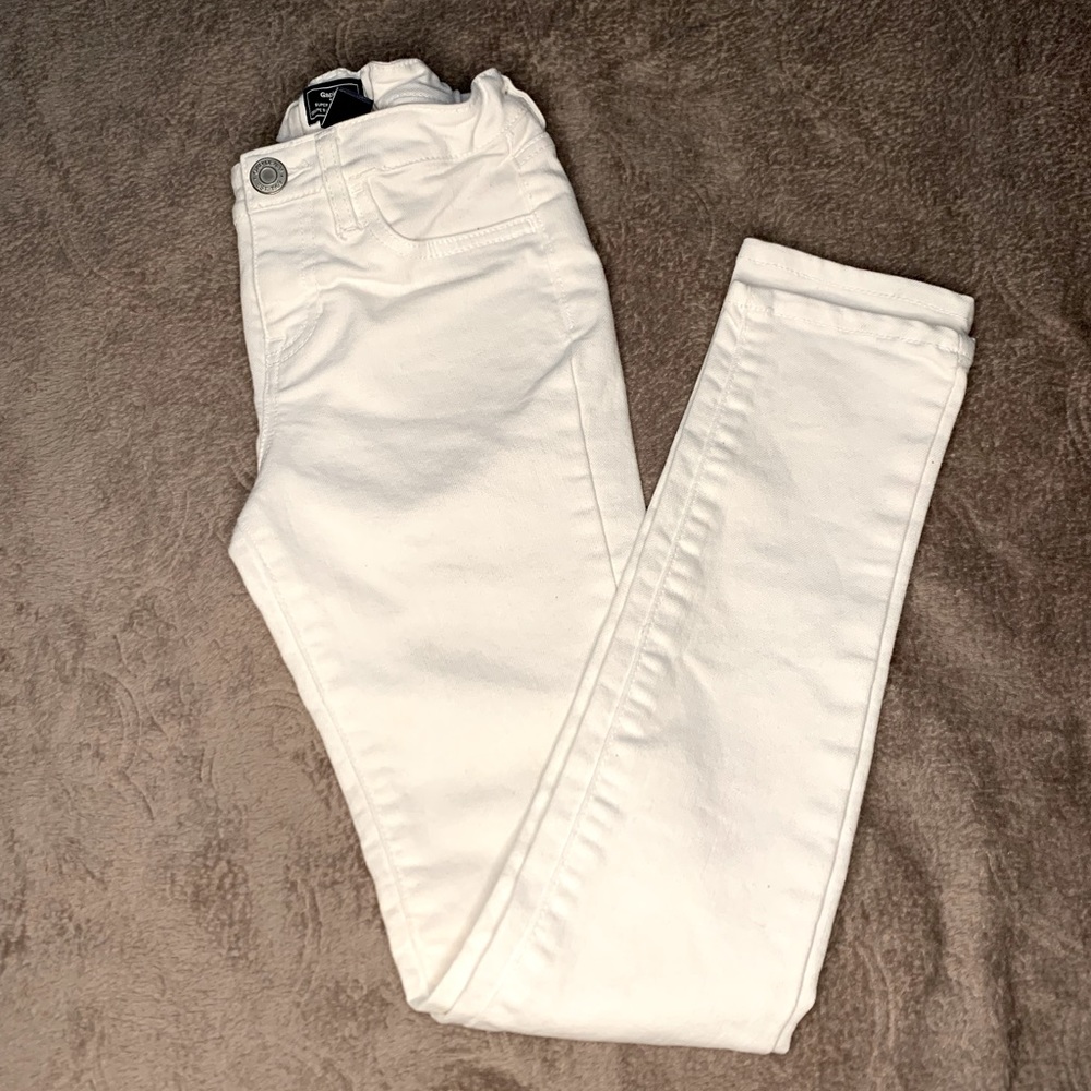 Gap Kids Girls White Jeans